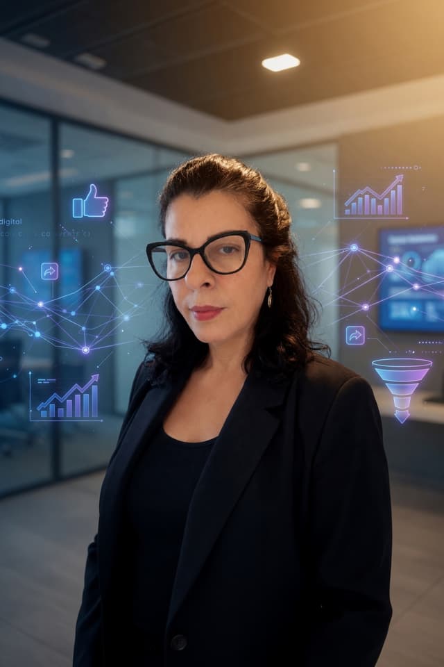 Adriana, especialista em marketing digital