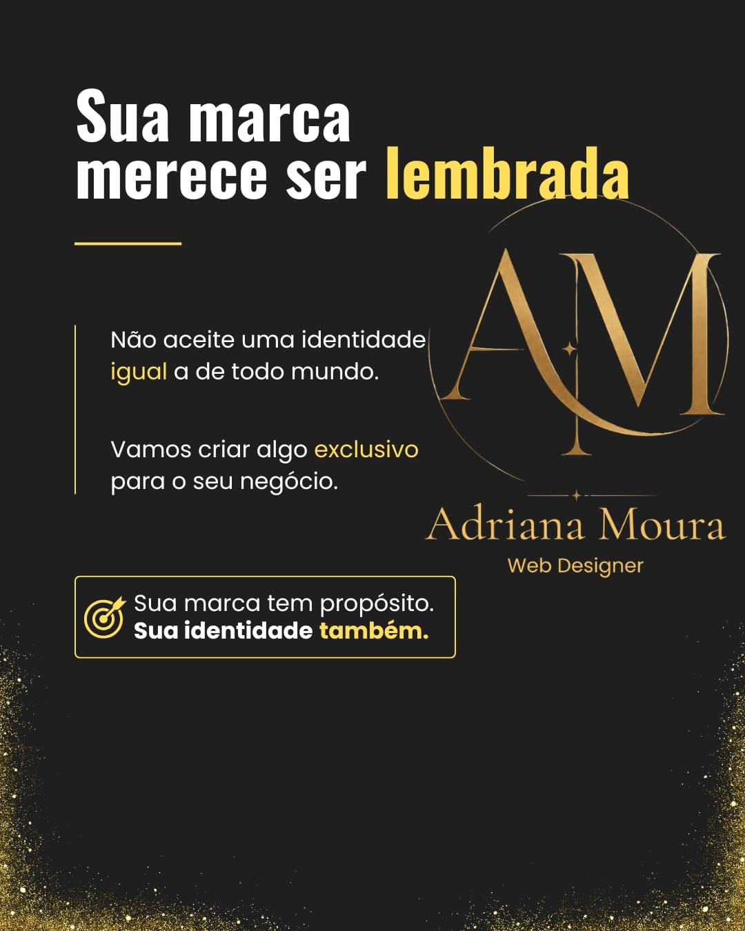 Carrossel educativo sobre identidade visual: sua marca merece ser lembrada